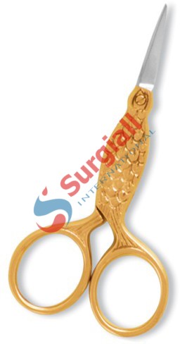 Fancy Scissor. Half Gold