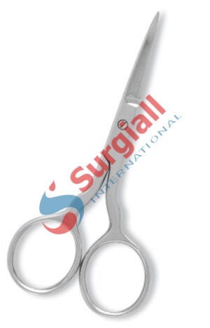 Cuticle Scissor. Mirror Finish.