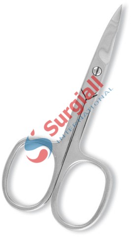 Cuticle Scissor. Mirror Finish.