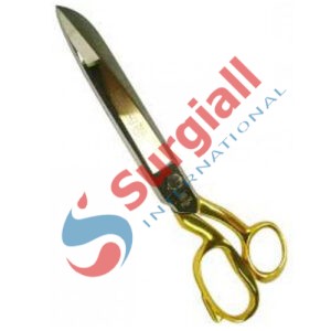 Gold plated tailor shear