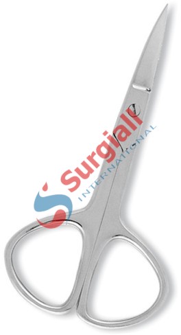 Cuticle Scissor. Mirror Finish.