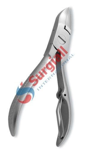 Nail Cutter, Single Spring. Mirror Finish.