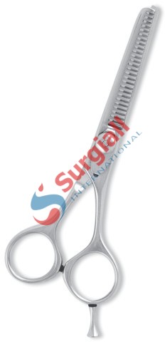 Professional Thinning Scissor. One Blade Teeth and One Blade Razor. Mirror Finish.