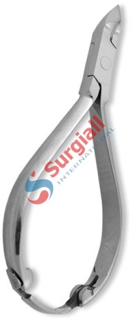 Cuticle Nipper, with lock. Mirror Finish.