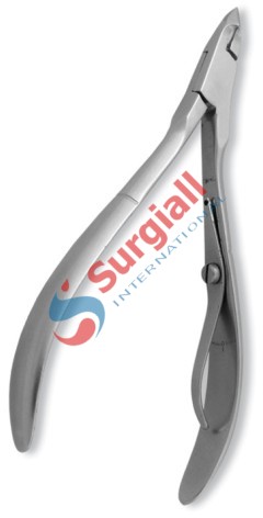 Cuticle Nipper, Single Spring. Mirror Finish.