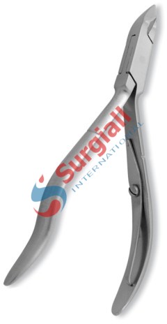 Cuticle Nipper, Single Spring. Mirror Finish.