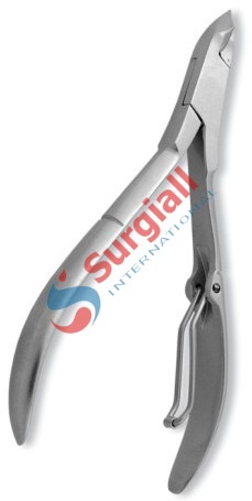 Cuticle Nipper, Single Spring. Mirror Finish.