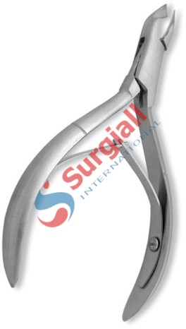 Cuticle Nipper, Double Spring. Mirror Finish