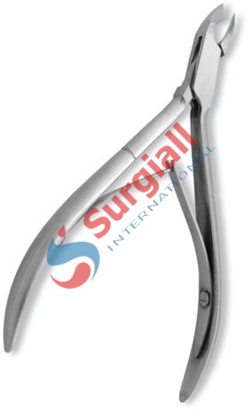 Cuticle Nipper, Double Spring. Mirror Finish