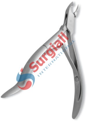 Cuticle Nipper, Double Spring. Mirror Finish