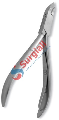 Cuticle Nipper, Single Spring. Mirror Finish.