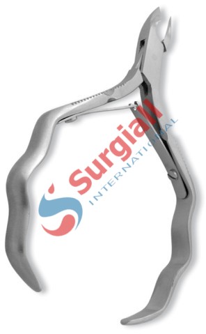 Cuticle Nipper, Double Spring. Mirror Finish