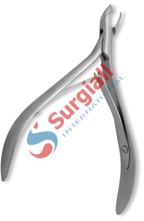 Cuticle Nipper, Double Spring. Mirror Finish