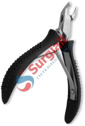 Cuticle Nipper, Double Spring. Plastic Grip