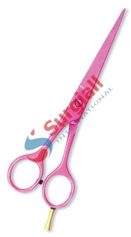 Professional Hair Cutting Scissor with razor edge. Color Coating.