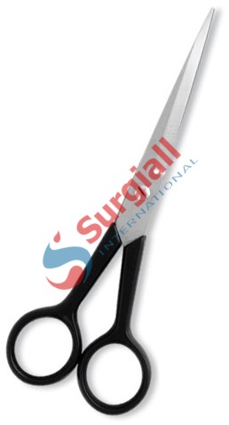 Hair Cutting Scissor. Plastic handle Satin Finish.