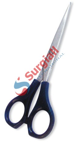 Hair Cutting Scissor. Plastic handle Satin Finish.