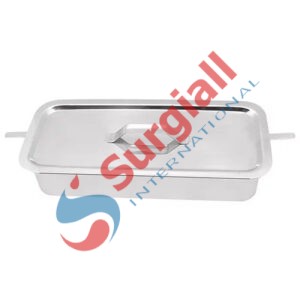 Instrument Sterilization Tray with Lid (8? x 8? x 2?)