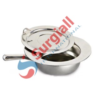 Round Bedpan with cover